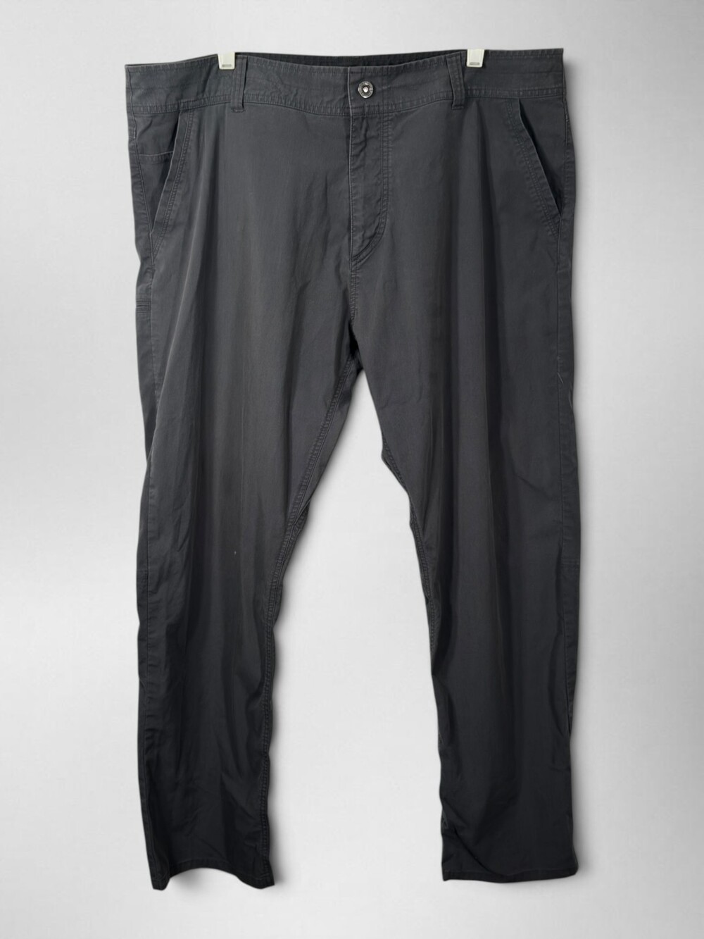 KÜHL SLAX Pants Men 42x32 Gray Klassik Fit Enduro Stretch Chino 5090